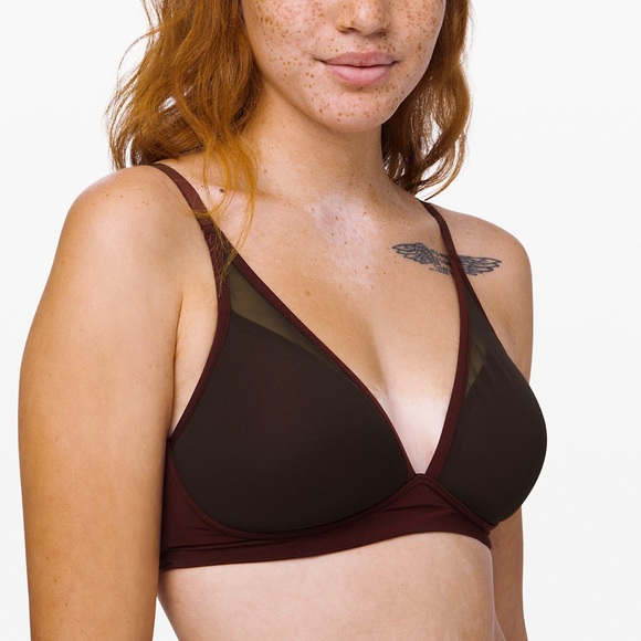 ❤️SALE❤️NWT Lululemon Simply Sheer Bra - Picture 4 of 5